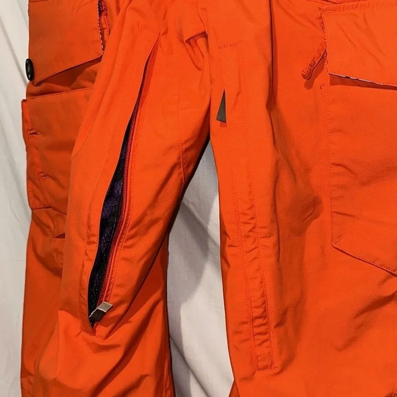 mens orange Volcom Nimbus all conditions climate protection pants size medium - Picture 9 of 16